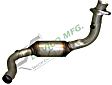 193721 Front, Driver Side Catalytic Converter, 3.7L, 6Cyl, Federal EPA Standard, 46-State Legal (Cannot ship to CA, CO, NY or ME), Exact Fit Series, Direct Fit
