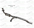 193742 Front, Passenger Side Catalytic Converter, 3.7L, 6Cyl, Federal EPA Standard, 46-State Legal (Cannot ship to CA, CO, NY or ME), Exact Fit Series, Direct Fit