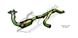 193742 Front, Passenger Side Catalytic Converter, 3.7L, 6Cyl, Federal EPA Standard, 46-State Legal (Cannot ship to CA, CO, NY or ME), Exact Fit Series, Direct Fit