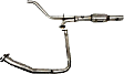 19407 Center Catalytic Converter, 5.7L, 8Cyl, Federal EPA Standard, 46-State Legal (Cannot ship to CA, CO, NY or ME), Exact Fit Series, Direct Fit