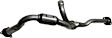 194122 Passenger Side, Center Catalytic Converter, 5.3L, 8Cyl, Federal EPA Standard, 46-State Legal (Cannot ship to CA, CO, NY or ME), Exact Fit Series, Direct Fit