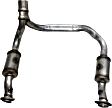 19415 Center Catalytic Converter, Federal EPA Standard, 46-State Legal (Cannot ship to CA, CO, NY or ME), Exact Fit Series, Direct Fit