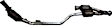 19442 Driver Side Catalytic Converter, 3.2L, 6Cyl, Federal EPA Standard, 46-State Legal (Cannot ship to CA, CO, NY or ME), Exact Fit Series, Direct Fit