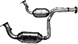 19456 Center Catalytic Converter, Federal EPA Standard, 46-State Legal (Cannot ship to CA, CO, NY or ME), Exact Fit Series, Direct Fit