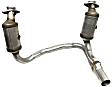 19497 Center Catalytic Converter, 3.7L, 6Cyl, Federal EPA Standard, 46-State Legal (Cannot ship to CA, CO, NY or ME), Exact Fit Series, Direct Fit