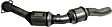 19528 Passenger Side Catalytic Converter, 3.6L, 6Cyl, Federal EPA Standard, 46-State Legal (Cannot ship to CA, CO, NY or ME), Exact Fit Series, Direct Fit