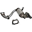 19550 Rear Catalytic Converter, 3.6L, 6Cyl, Federal EPA Standard, 46-State Legal (Cannot ship to CA, CO, NY or ME), Direct Fit