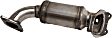 19583 Front, Passenger Side Catalytic Converter, 3.6L, 6Cyl, Federal EPA Standard, 46-State Legal (Cannot ship to CA, CO, NY or ME), Exact Fit Series, Direct Fit