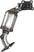 19589 Front, Driver Side Catalytic Converter, 3.6L, 6Cyl, Federal EPA Standard, 46-State Legal (Cannot ship to CA, CO, NY or ME), Exact Fit Series, Direct Fit