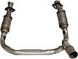 19715 Front Catalytic Converter, 4.7L, 8Cyl, Federal EPA Standard, 46-State Legal (Cannot ship to CA, CO, NY or ME), Exact Fit Series, Direct Fit