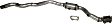 19723 Passenger Side Catalytic Converter, 3.6L, 6Cyl, Federal EPA Standard, 46-State Legal (Cannot ship to CA, CO, NY or ME), AWD, Exact Fit Series