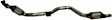 228386 Passenger Side Catalytic Converter, CARB and Federal EPA Standards, 50-state Legal, Direct Fit