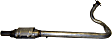 23215 Center Catalytic Converter, 2.5L, 4Cyl, Federal EPA Standard, 46-State Legal (Cannot ship to CA, CO, NY or ME), Exact Fit Series, Direct Fit