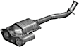 250586 Passenger Side Catalytic Converter, 8.0L, 10Cyl, CARB and Federal EPA Standards, 50-state Legal, Exact Fit Series, Direct Fit