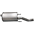 391570 Rear, Passenger Side Muffler, OE Replacement Series