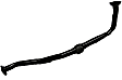 427664 Prebent Exhaust Pipe Aluminized Steel Exhaust Pipe, Exact Fit Series