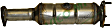 43069 Center Catalytic Converter, 2.4L, 4Cyl, Federal EPA Standard, 46-State Legal (Cannot ship to CA, CO, NY or ME), Dealer Alternative, Direct Fit
