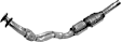43093 Front Catalytic Converter, 2.8L, 6Cyl, Federal EPA Standard, 46-State Legal (Cannot ship to CA, CO, NY or ME), Dealer Alternative, Direct Fit