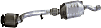 48075 Passenger Side Catalytic Converter, 2.8L, 6Cyl, Federal EPA Standard, 46-State Legal (Cannot ship to CA, CO, NY or ME), Dealer Alternative, Direct Fit