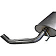490054 Muffler, Factory Finish, 2.2L, 4Cyl