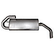 490059 Muffler, 3.4L, 6Cyl, OE Replacement Series