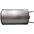 490300 Driver Side Muffler, Factory Finish