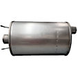 490300 Driver Side Muffler, Factory Finish