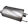 490300 Driver Side Muffler, Factory Finish