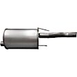 490452 Driver Side Muffler, Factory Finish