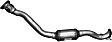 49057 Center Catalytic Converter, Federal EPA Standard, 46-State Legal (Cannot ship to CA, CO, NY or ME), Dealer Alternative, Direct Fit