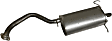 494744 Rear Muffler, 2.0L, 4Cyl