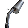 495339 Muffler, Factory Finish