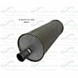 498251 Muffler, Center, Without Mount/Bracket