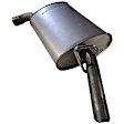 498945 Muffler, Factory Finish, 3.8L, 6Cyl