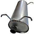 498955 Muffler, Factory Finish