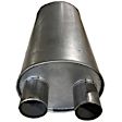 590365 Rear Muffler, Factory Finish