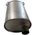 590450 Muffler, Factory Finish, 3.5L, 6Cyl