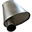 594856 Driver or Passenger Side Muffler, Factory Finish, 4.2L, 6Cyl