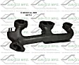 662713 Driver Side Exhaust Manifold, Exact Fit Series