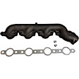 662876 Driver Side Exhaust Manifold