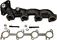 662902 Driver Side Exhaust Manifold, Exact Fit Series