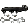 662912 Driver Side Exhaust Manifold, Exact-Fit Series