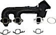 663018 Driver Side Exhaust Manifold, Exact Fit Series