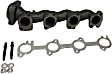 663086 Passenger Side Exhaust Manifold, Exact Fit Series