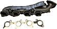663179 Driver Side Exhaust Manifold, Exact Fit Series