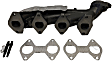 663190 Driver Side Exhaust Manifold, Exact Fit Series