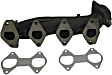 663191 Driver Side Exhaust Manifold, Exact Fit Series