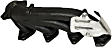 663191 Driver Side Exhaust Manifold, Exact Fit Series