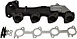 663200 Driver Side Exhaust Manifold, Exact Fit Series