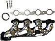 663227 Passenger Side Exhaust Manifold, Exact Fit Series